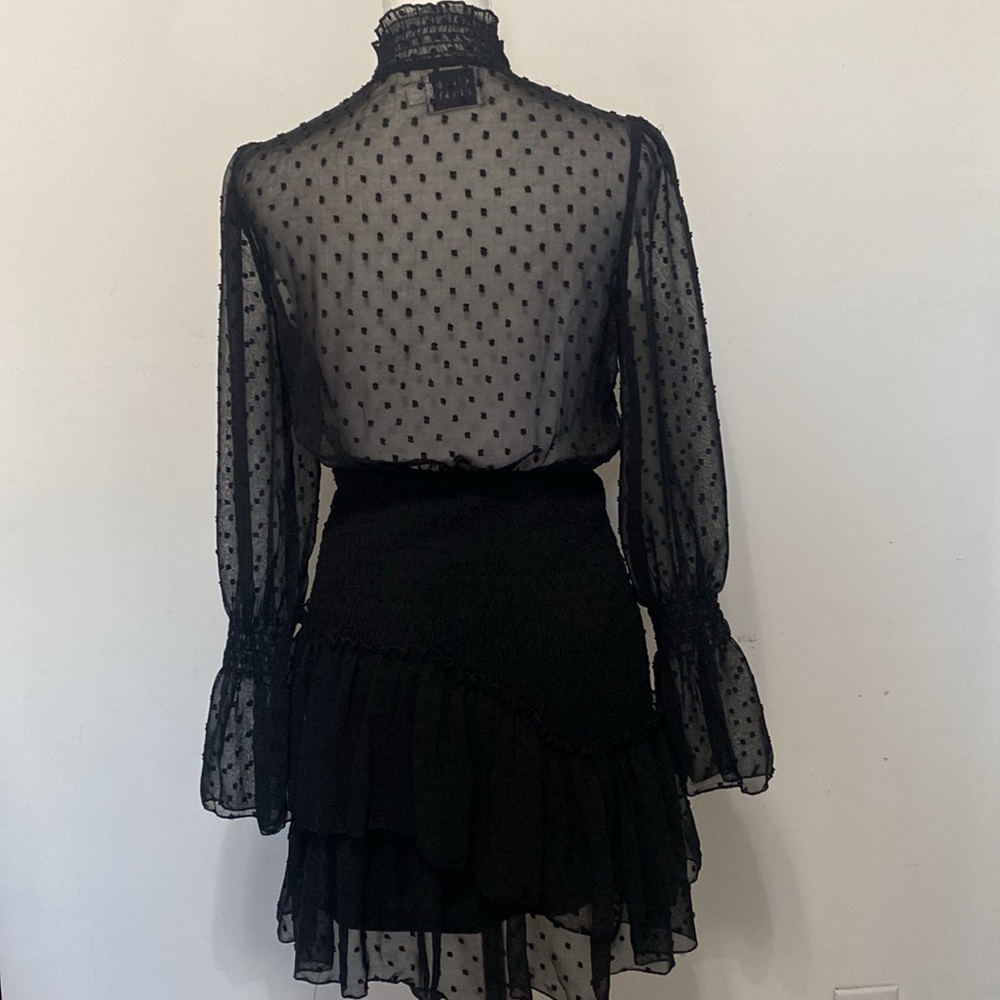 Hello Molly black mini dress - Picture 4 of 4